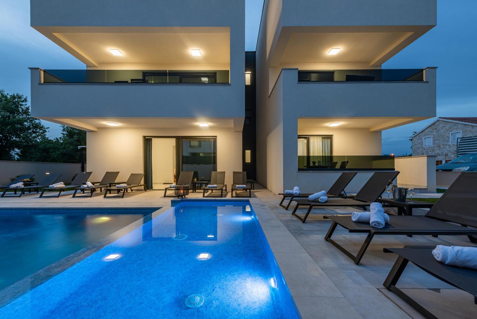 Apartments Menalo Elegance Zaton  Esterno foto