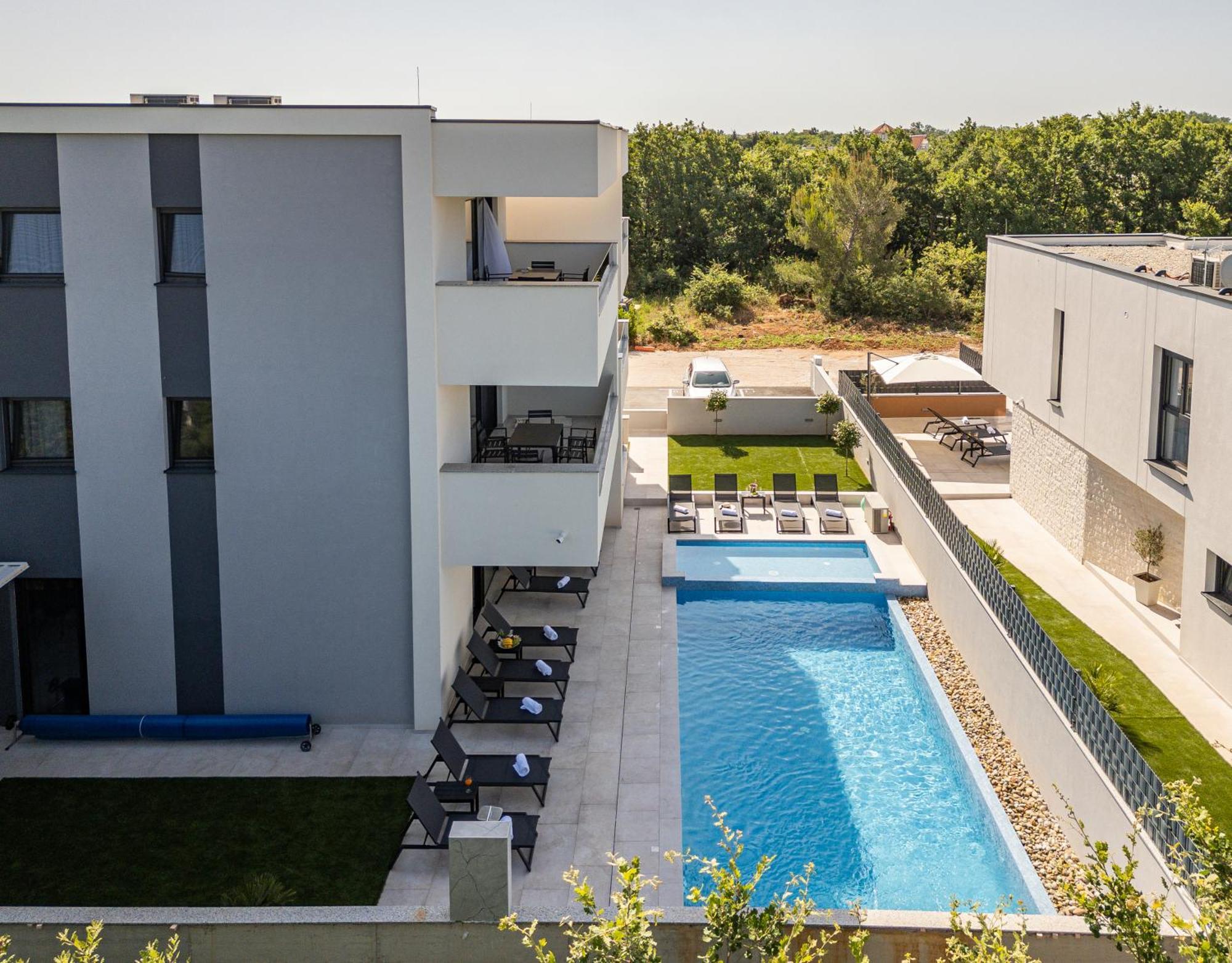 Apartments Menalo Elegance Zaton  Esterno foto